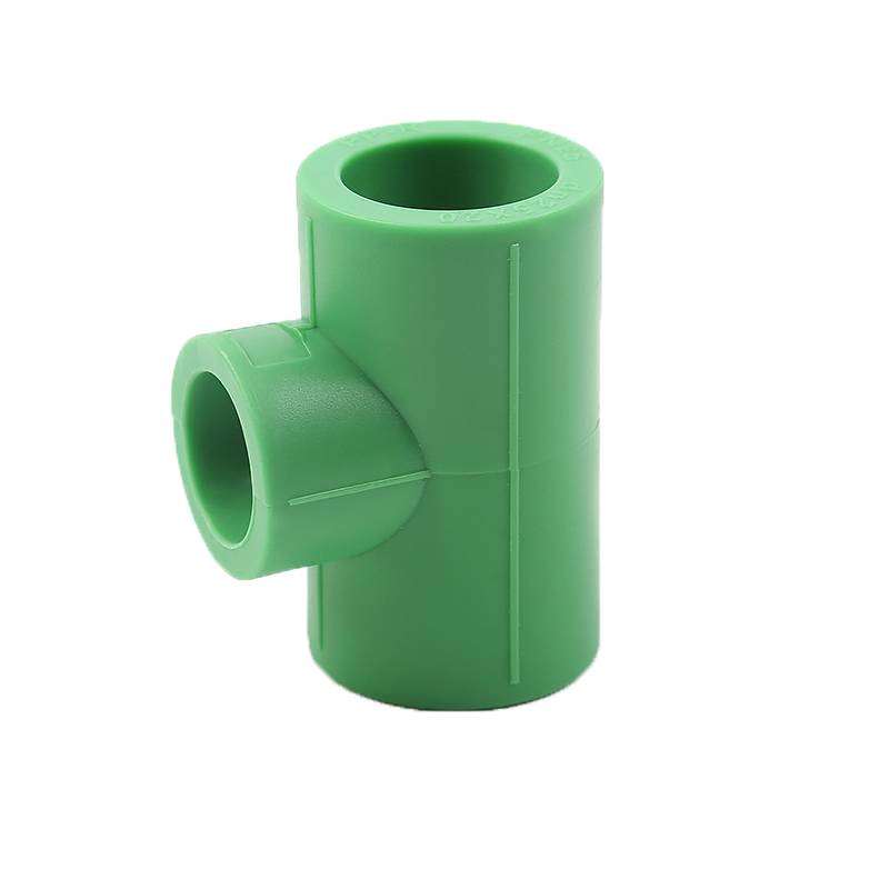 Ppr Pipe Fitting Green Reducing Tee For Water Supply