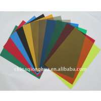 China transparent colour A4 PVC binding cover