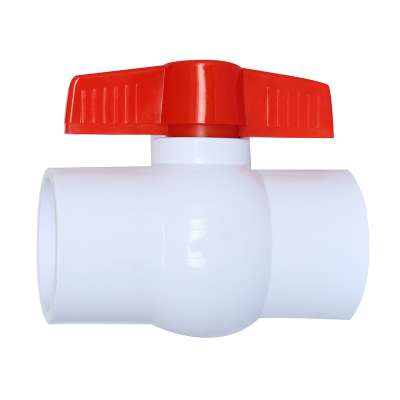 PVC General Pneumatic  Pressure Plastic  Compact Ball Valve